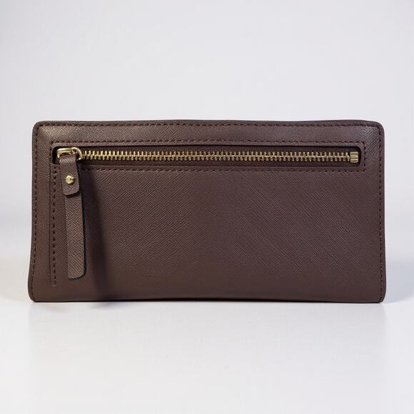 Kate Spade New York Laurel Way Small Dally Tote &  Stacy Wallet in Deep Plum - Picture 10 of 12